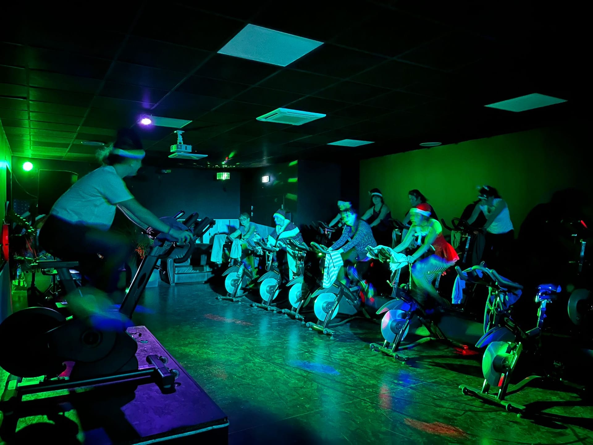 Salle de bike et cycling